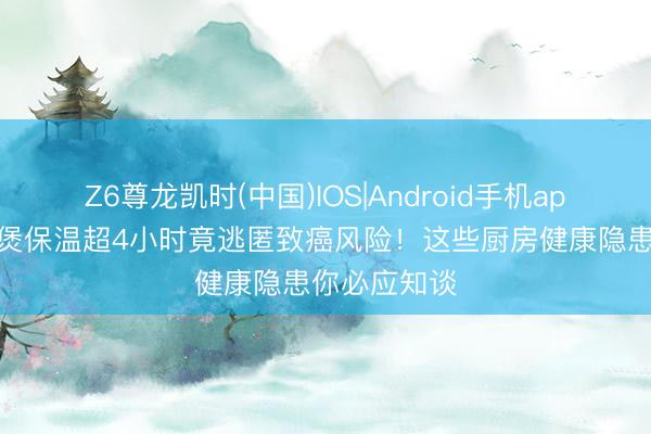 Z6尊龙凯时(中国)IOS|Android手机app下载 电饭煲保温超4小时竟逃匿致癌风险！这些厨房健康隐患你必应知谈