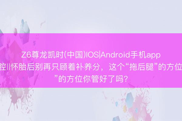 Z6尊龙凯时(中国)IOS|Android手机app下载 莱沃口腔‖怀胎后别再只顾着补养分，这个“拖后腿”的方位你管好了吗？