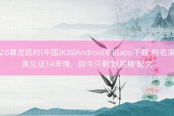 Z6尊龙凯时(中国)IOS|Android手机app下载 狗名淏英见证14年情，如今只剩'放屁精'配文