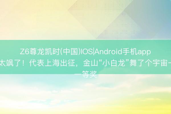 Z6尊龙凯时(中国)IOS|Android手机app下载 太飒了！代表上海出征，金山“小白龙”舞了个宇宙一等奖